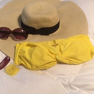 Sunshine Yellow Swim Top
